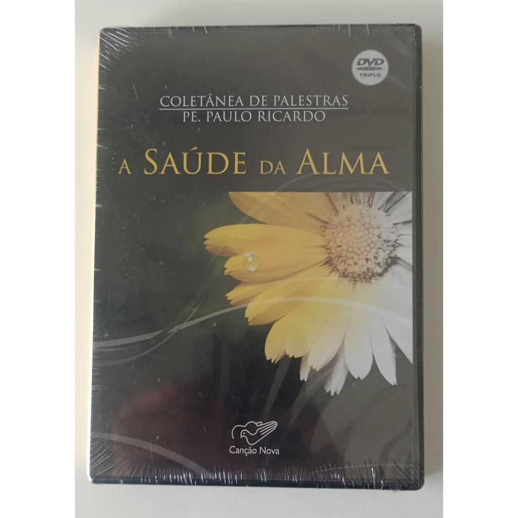 DVD PADRE PAULO RICARDO - A SAÚDE DA ALMA PALESTRAS editora