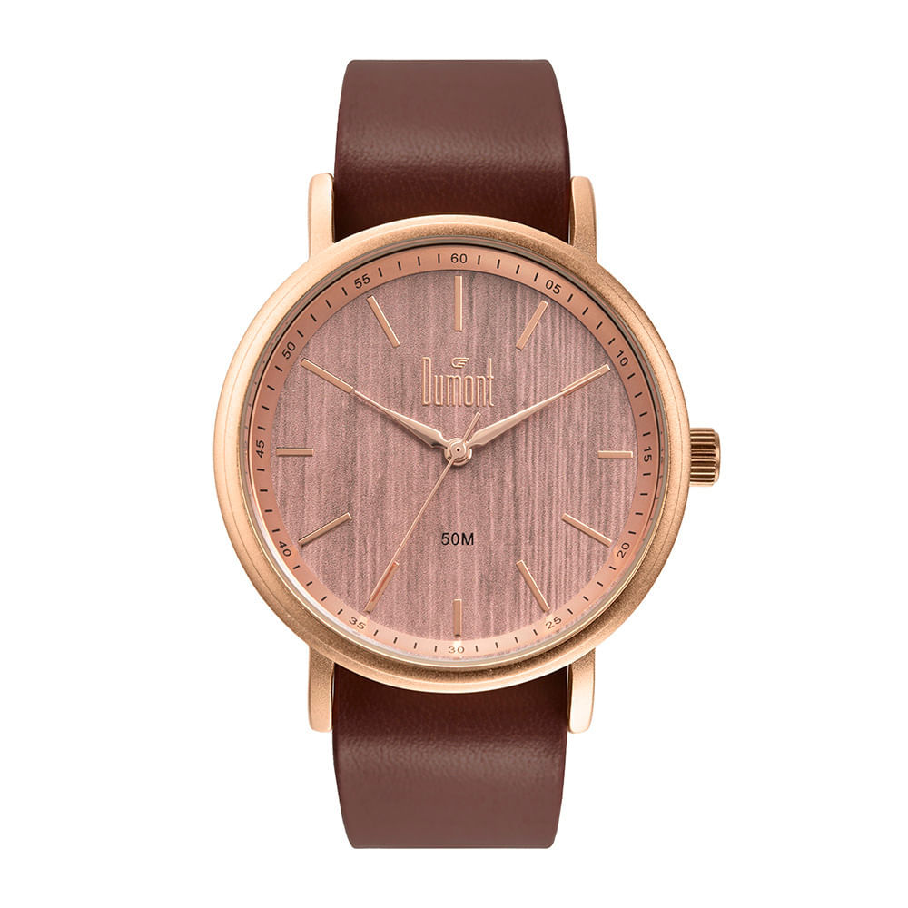 Relógio Dumont Feminino Dumont Dourado - DU2035MOC/4M