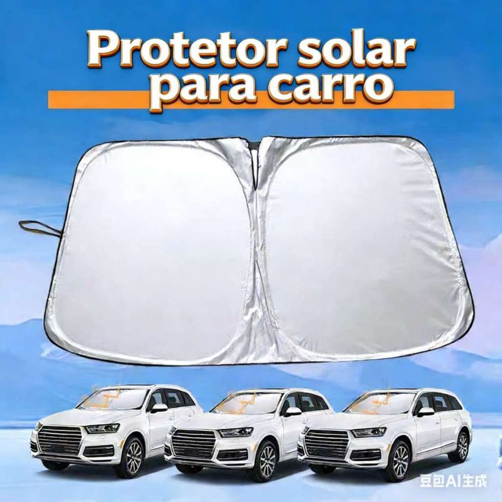 Pára-Brisa Do Carro Quebra Sol do Carro Sombra Capa Viseira Protetor Interior Anti UV Sol Brisas Dobrável Automóveis Flx