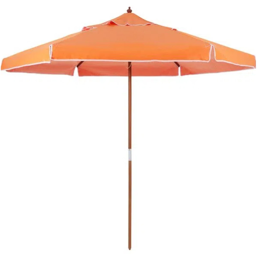 Ombrellone Central Xangri-Lá Madeira 2,4m Laranja 240611 Bel