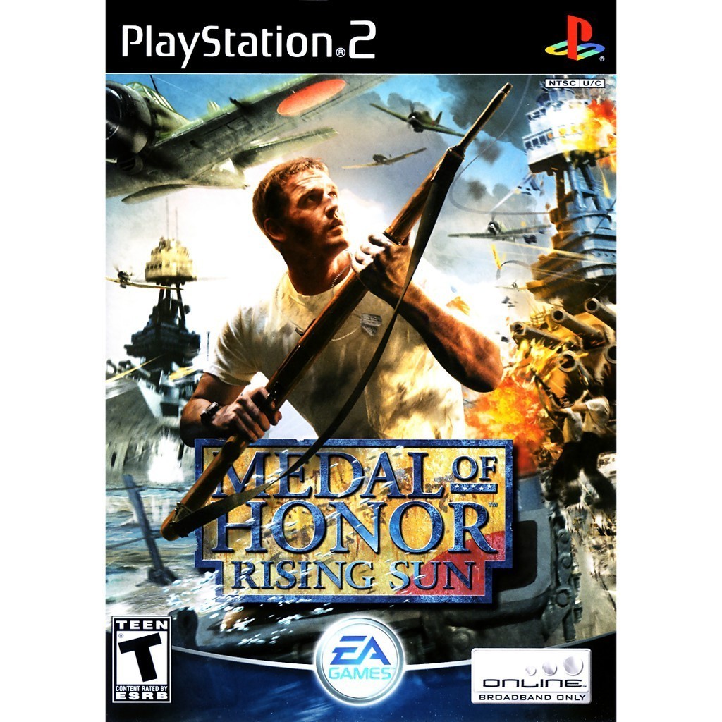 Medal of Honor  Rising Sun jogo playstation ps2