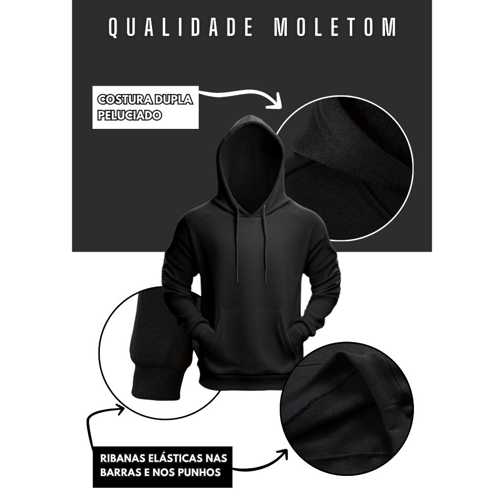 Moletom Canguru Adulto e Infantil Lacinhos Fofos Estilo Coquette Feminino Minimalista Casaco Unissex — imagem 2 de 2