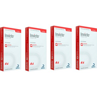 Invicto Antipulgas 11,4mg - 1 Comprimido - Dechra - 4 Unidades em Oferta na Shopee