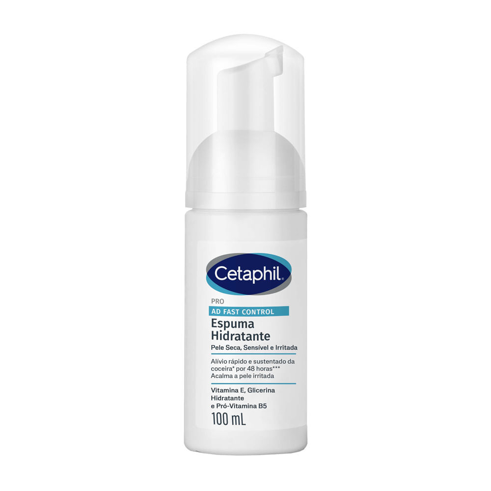Cetaphil Pro AD FAST Control Espuma Hidratante 100ml em Oferta na Shopee