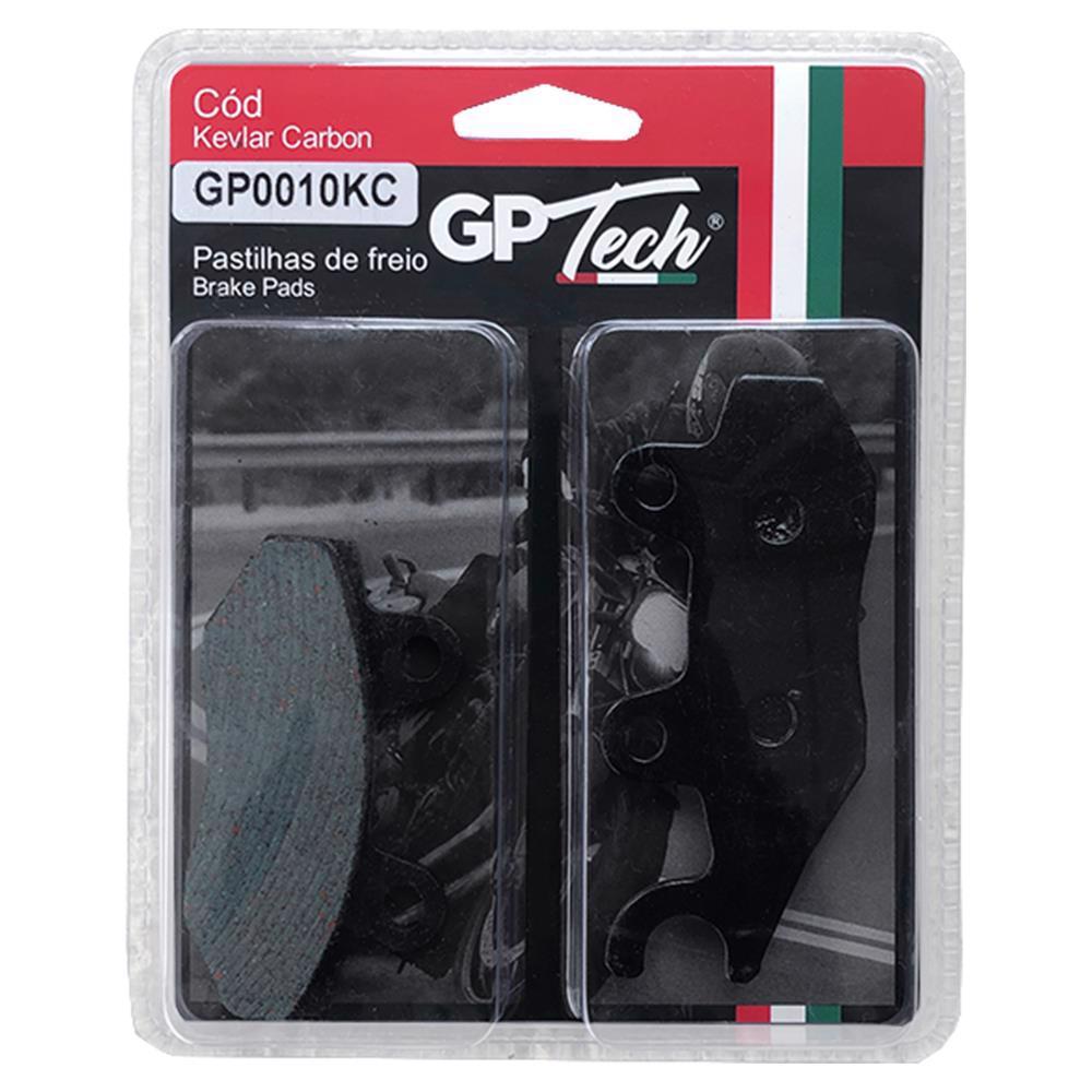 PASTILHA FREIO GP TECH 0010KC (D) TWISTER 250 / FAZER 250 / CB 300R S/