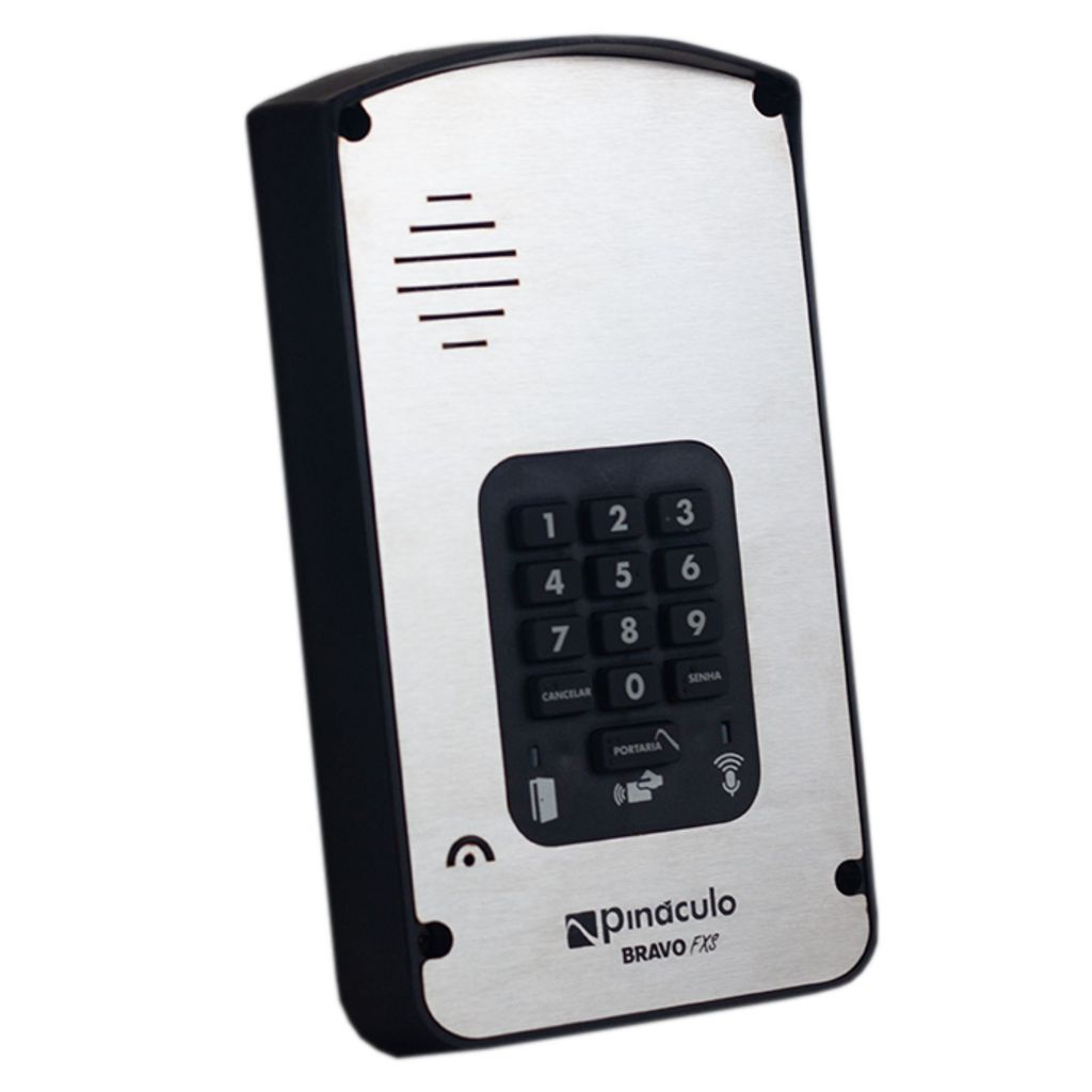 Porteiro Interfone Sem Fio Via Celular Painel Bravo Fxs Ate 4000 Apartamentos Pináculo — R$ 2.150,00 em Shopee