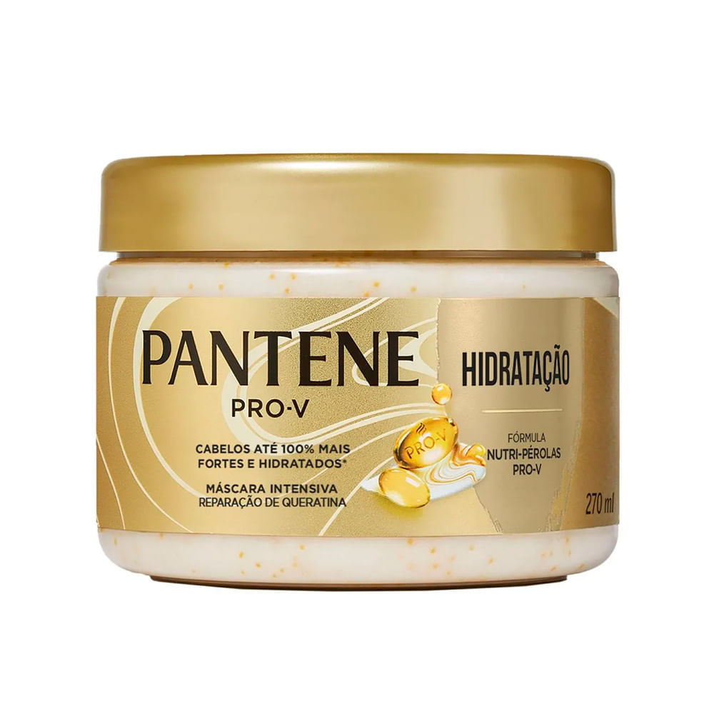 Máscara Capilar De Tratamento Pantene Hidratação 270ml em Oferta na Shopee
