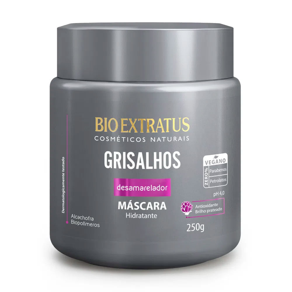 Máscara Capilar Bio Extratus Grisalhos 250g em Oferta na Shopee