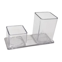 Porta lápis/clips Cristal 0060 Acrinil