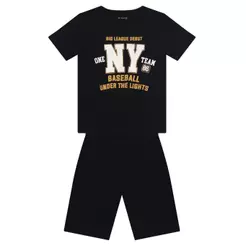 Conjunto infantil menino de beisebol Brandili