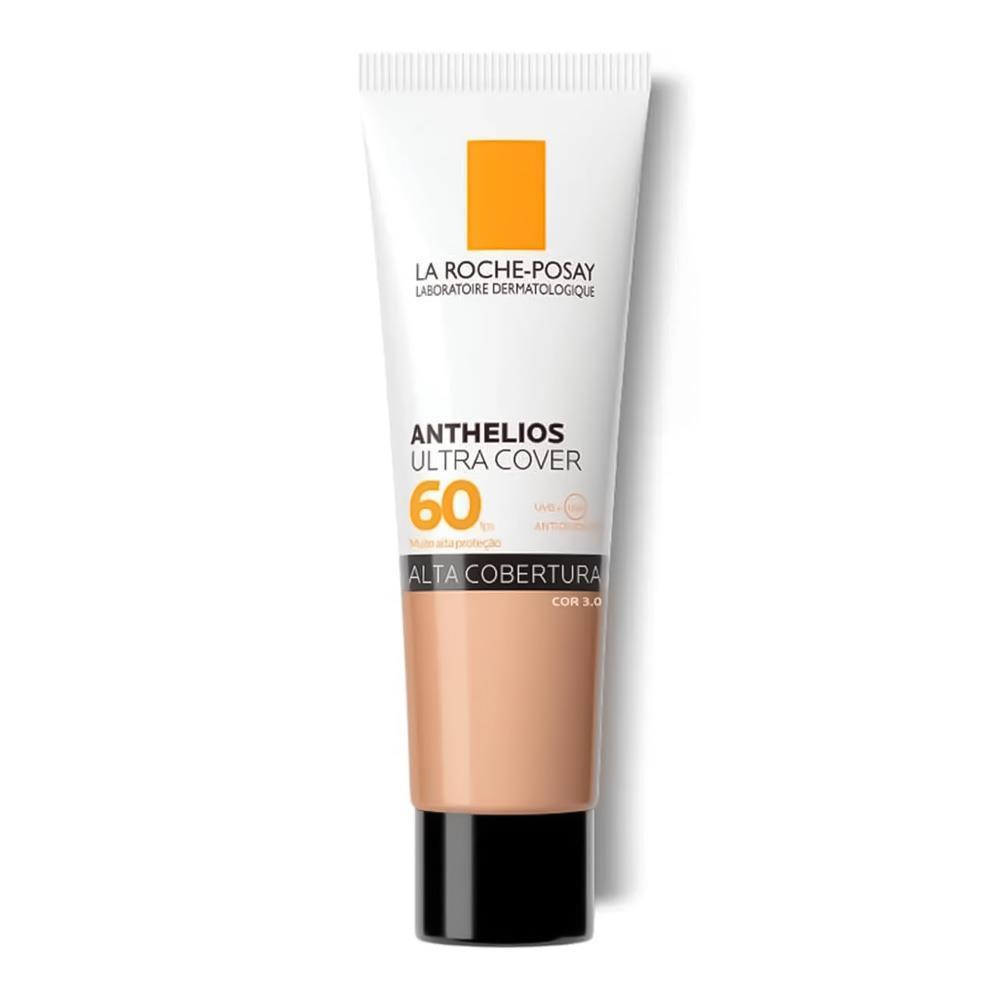 ANTHELIOS ULTRA COVER PROTETOR SOLAR FPS60 COR 3.0 COM 30G em Oferta na Shopee