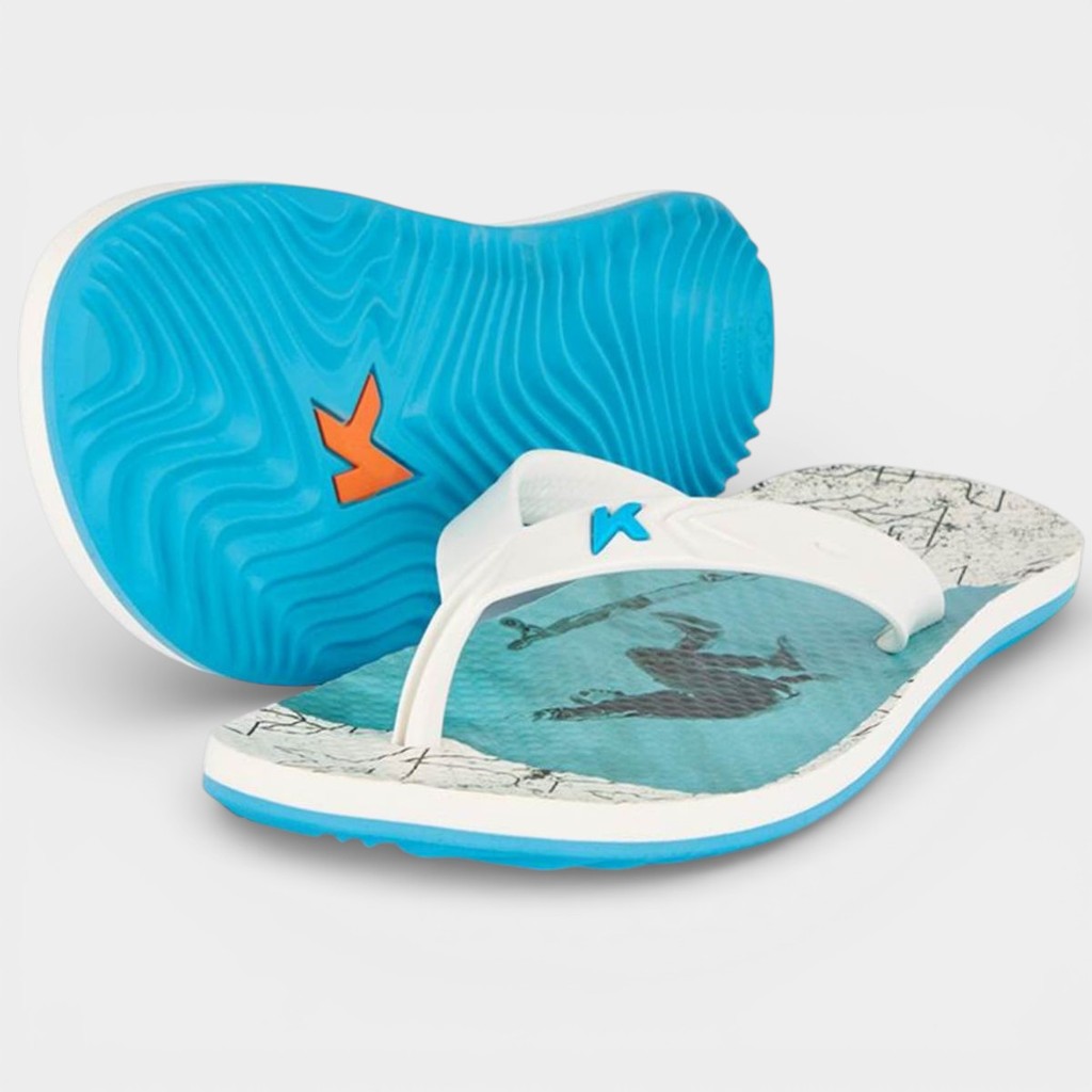 Chinelo Kenner Summer SK8 Masculino - Branco e Azul em Oferta na Shopee