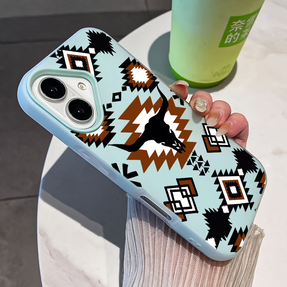 Detalhes do Símbolo Sagrado 2 Em 1 Capa Capinha Para iPhone 17 Ar 16 15 14 Plus 13 12 11 Pro Max 16e Fosco Silicone Anti-Impacto