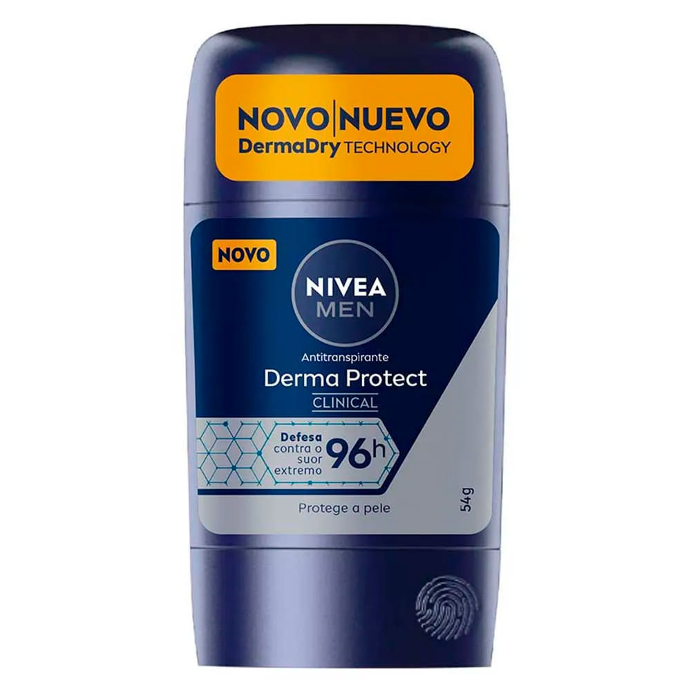 Desodorante Stick Nivea Men Clinical Derma Protect 54g em Oferta na Shopee
