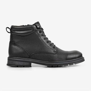 Bota Ferracini Masculina de Couro  Preta Columbia 8640-727A