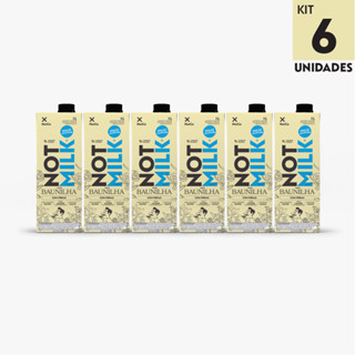 Kit 6x Bebida Vegetal NotCo NotMilk Baunilha 1L em Oferta na Shopee