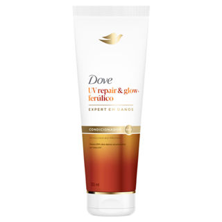 Condicionador Dove UV Repair e Glow Ferúlico Expert em Danos 250ml em Oferta na Shopee