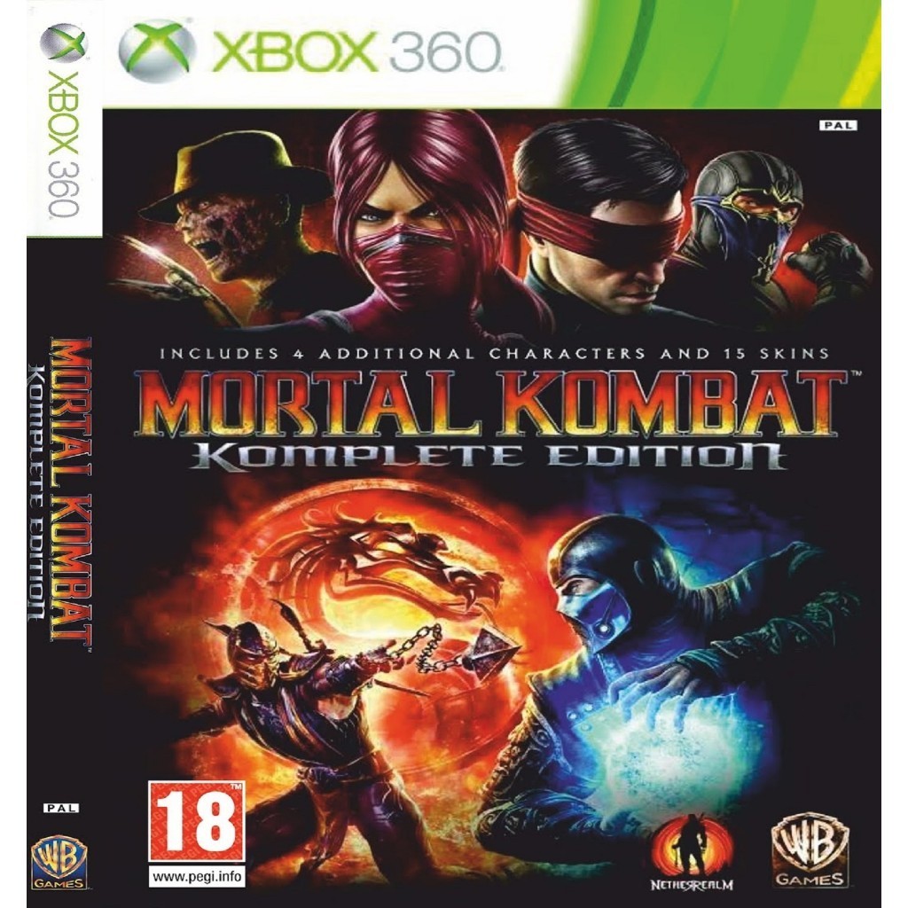 Mortal Kombat Komplete Edition Xbox 360 LT 3.0 - Mídia Física em Oferta na Shopee