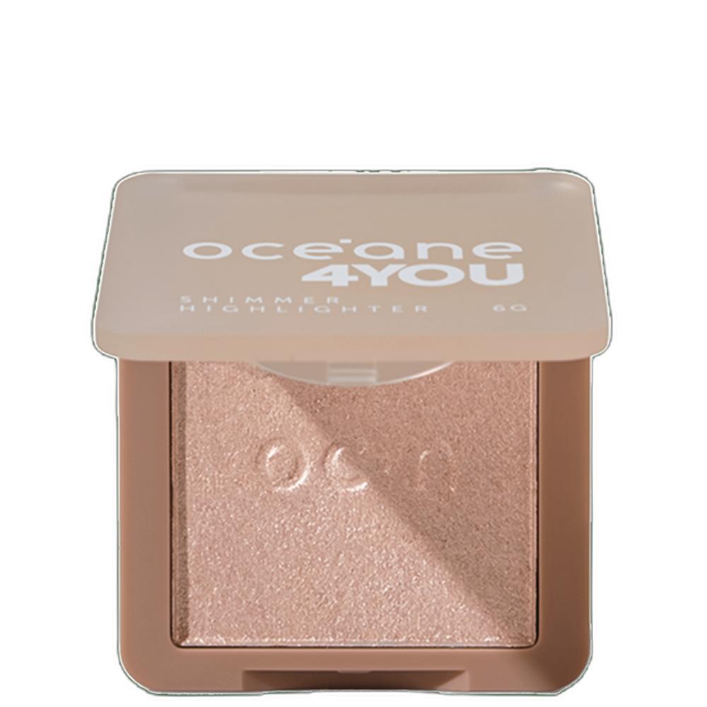 Océane 4 You Shimmer Highlighter Rose - Iluminador em Pó 6g