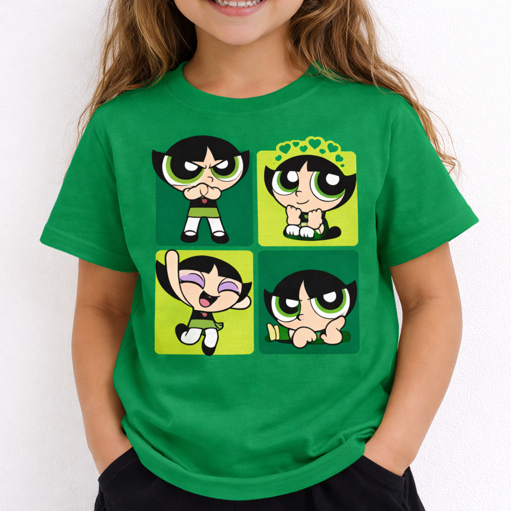 Camiseta Feminina Docinho Super Poderosas T-shirt Personalizada Infantil camisa camiseta 100% Algodão Lindinha Florzinha
