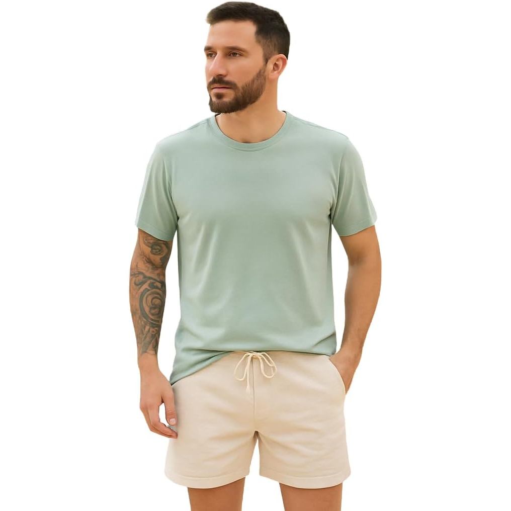 Short Masculino em Linho Com Cordão Conforto e Estilo para o Dia a Dia