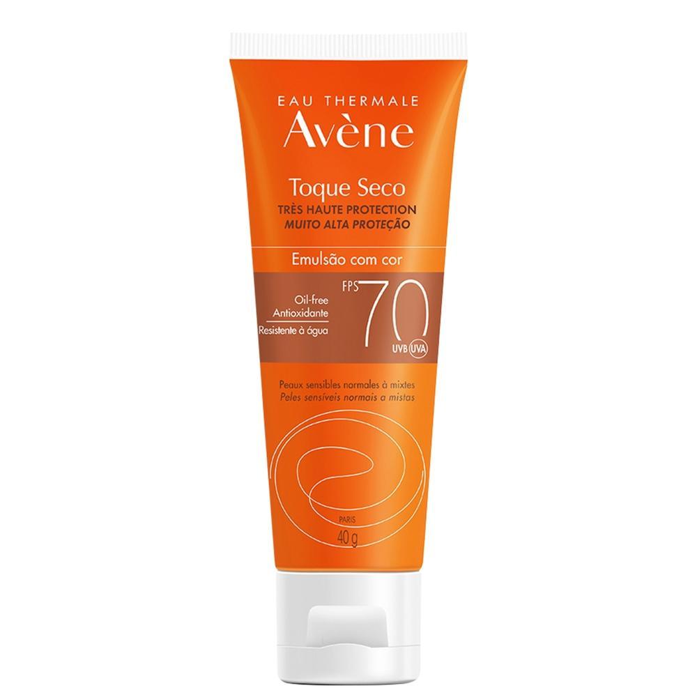 Avène Emulsão Color FPS 70 Toque Seco - Protetor Solar 40g