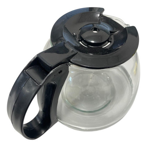Jarra de Reposição Para Cafeteira Oster Day Light Ocaf500 Compatível Cor Preta Vidro Reforçado