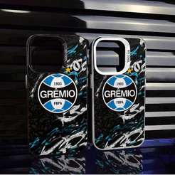 capinha capa de celular Clube de Futebol Grêmio para iphone 13 normal 15 14 11 12 17 16 pro max 15 plus 14 pro capa