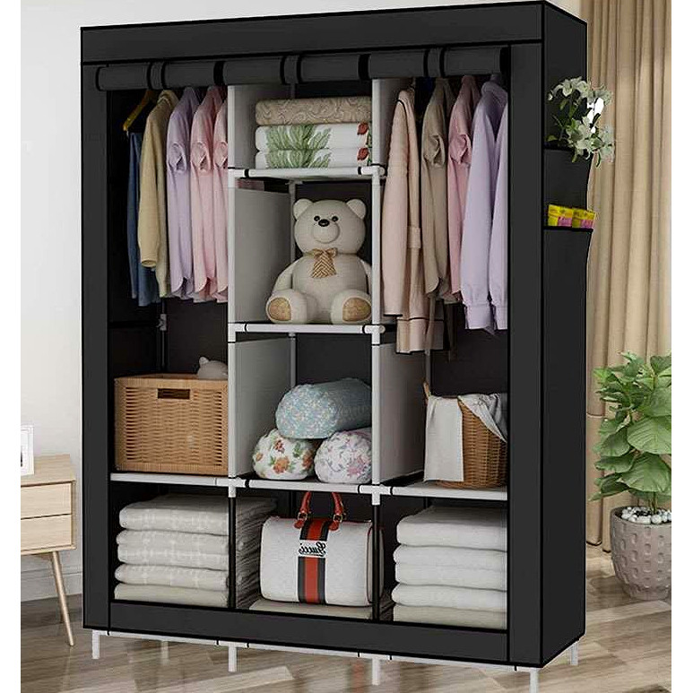 🏠 Guarda Roupa com Zíper | Organizador Portátil e Dobrável para Roupas