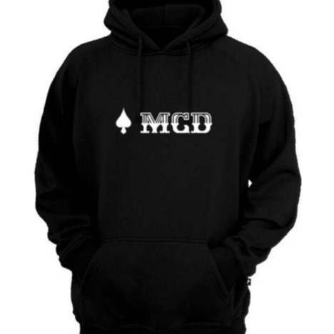 Moletom MCD Blusa De Frio Unissex Modelo Canguru Mcd Blusa de Frio Inverno 2026