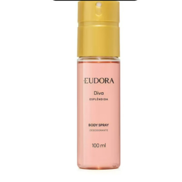 Desodorante Body Spray Diva Esplêndida 100ml Eudora Body Splash