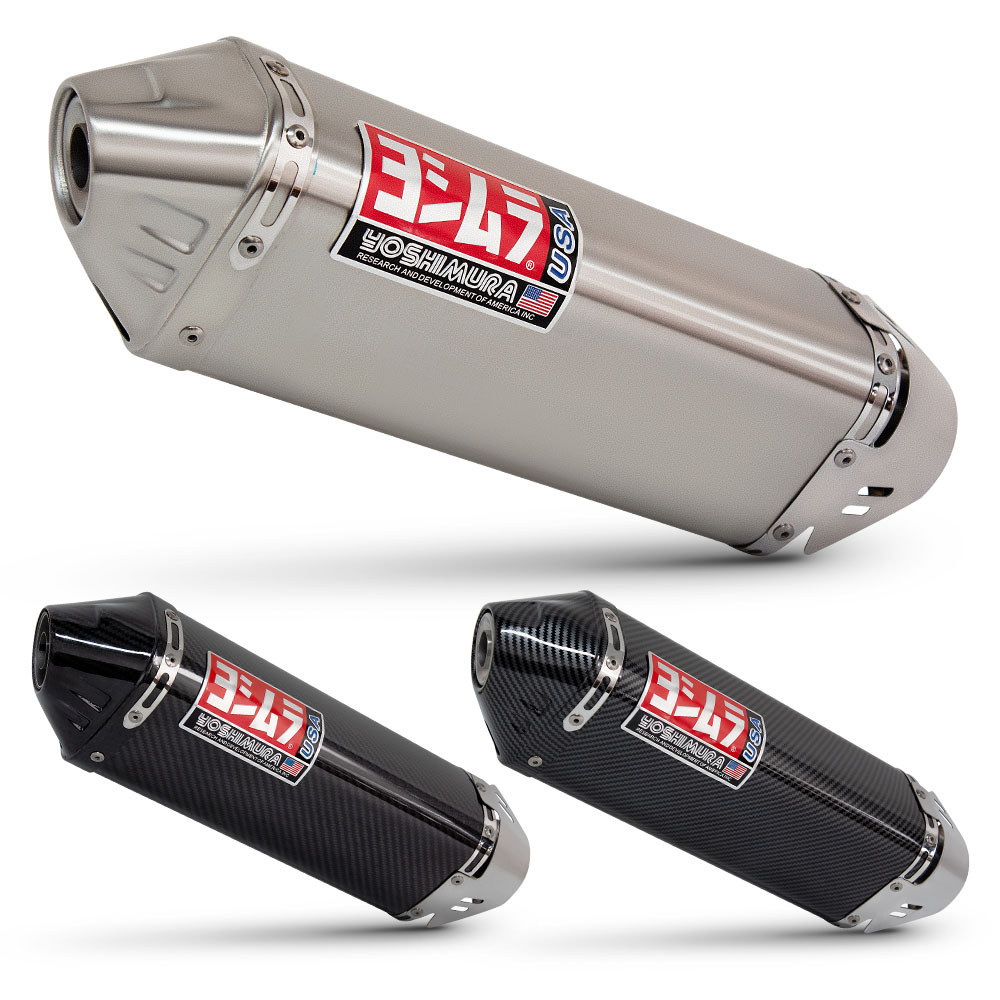 Silenciador De Escapamento Universal Para Motocicleta , 51mm , YOSHIMURA TRC RACING Com DB Killer R7 MT07 ADV350
