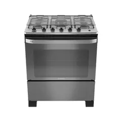 Fogao Itatiaia Itachef 5 Bocas Mesa De Inox Reflecta Tripla Chama Bivolt (3700000501)