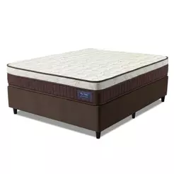 Cama Box Colchão Casal Molas Superlastic Euro Pillow Start 138x188x62cm Apolo
