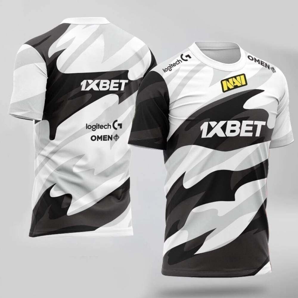 Camiseta navi De Verão Novo top natus vincere game team Competição dota2 cs2