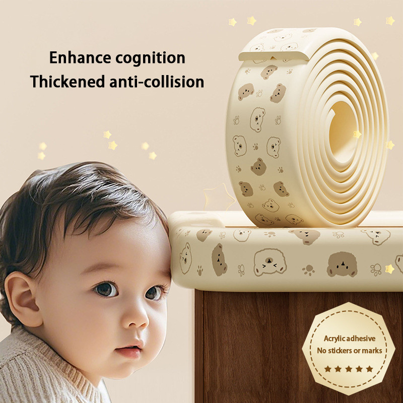 Faixa anticolisão para bebês, borda de canto infantil, proteção ambiental anticolisão, proteção de borda macia
