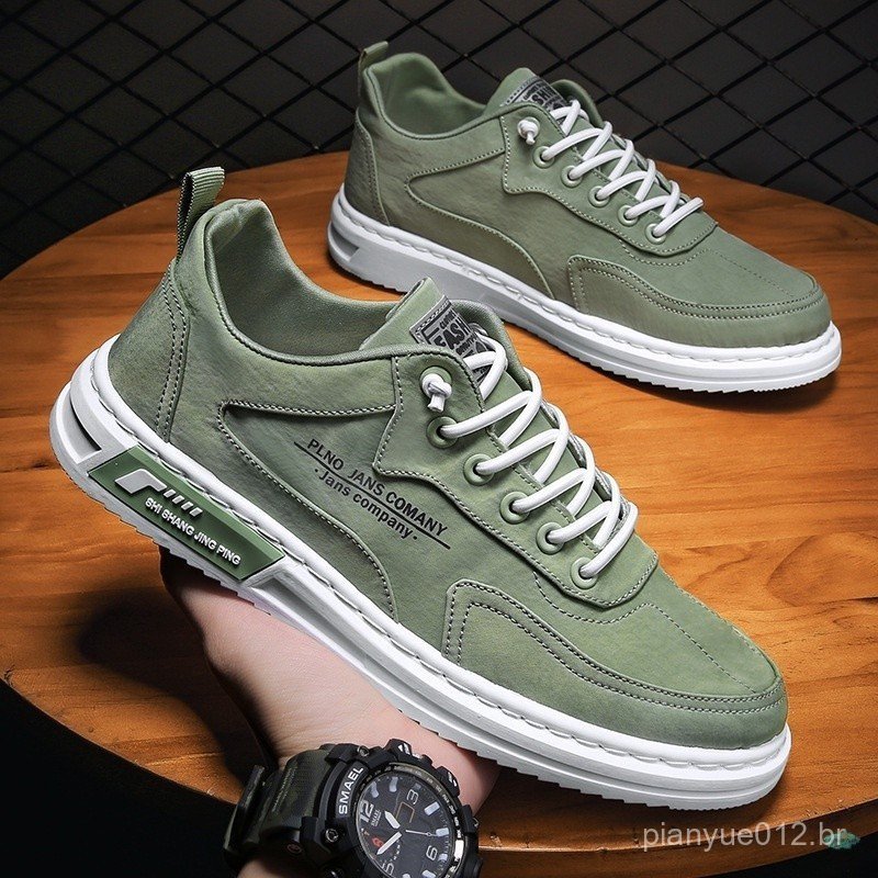 Novos Tênis Masculinos da Moda, Tênis Casuais, Últimos Modelos de Tênis de Lona Respirável para Homens, Esportivos e Ant