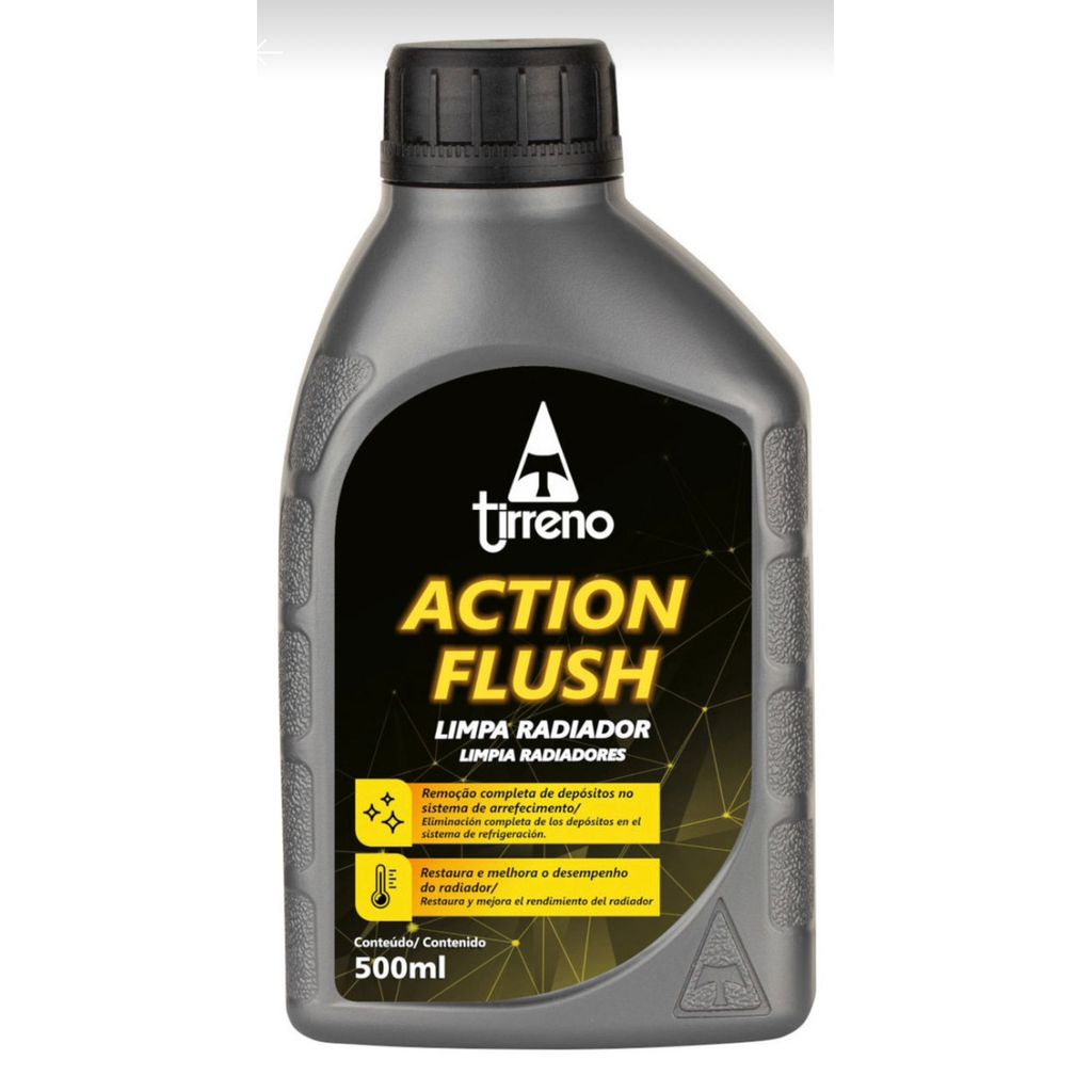 Limpa Radiador Tirreno Action Flush 500ml Superconcentrado