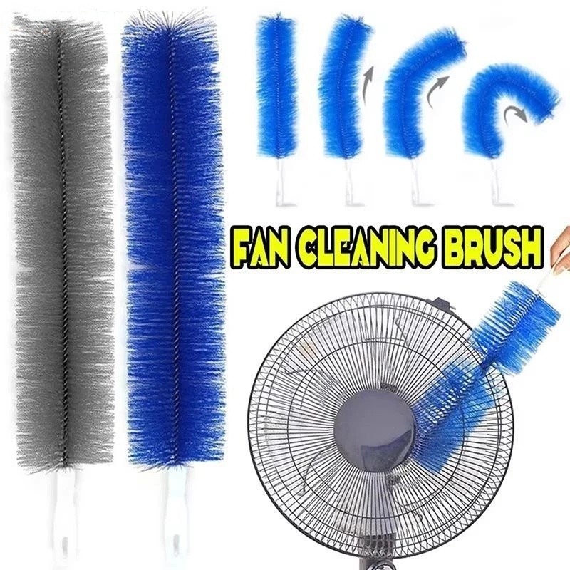 Imagem Escova Limpador De Ventilador Espanador De Pó Flexível Para Limpar Ar Condicionado Janela Ajustável