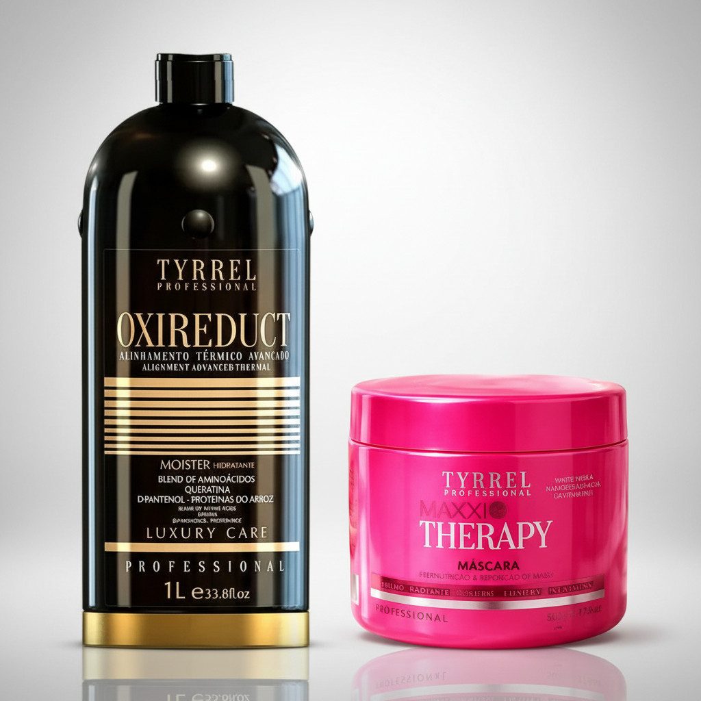 Kit Progressiva Oxireduct 1l E Máscara Maxxi Therapy Tyrrel