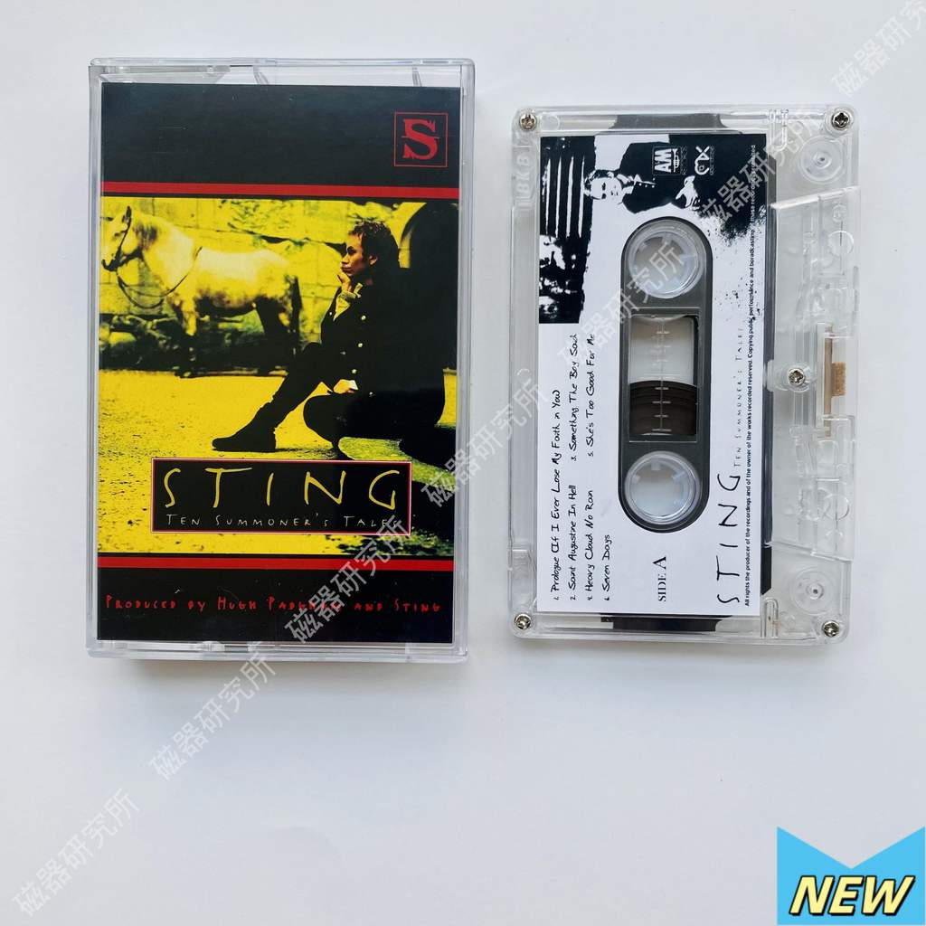 Sting Ten Summoner's Tales Fita K7 Cassette Tape Brand New Lacrado Original BXST
