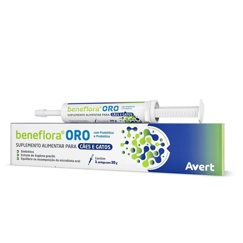 Suplemento Pasta Alimentar Beneflora Oro Cães e Gatso 30g