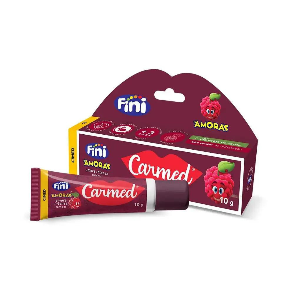 Hidratante Labial Fini Amora Escuro 10g Carmed