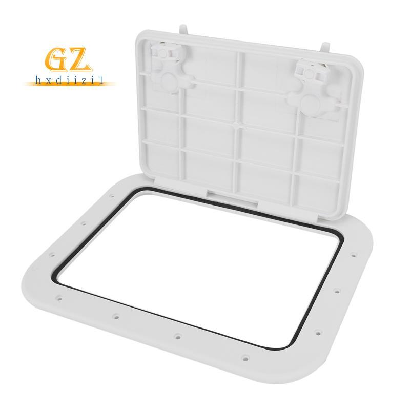 [gzhxdiizi1] 425-315mm Escotilha De Barco ABS Acesso Marinho/Deck Para Iate RV Botão De Remoção Antiderrapante Acessório