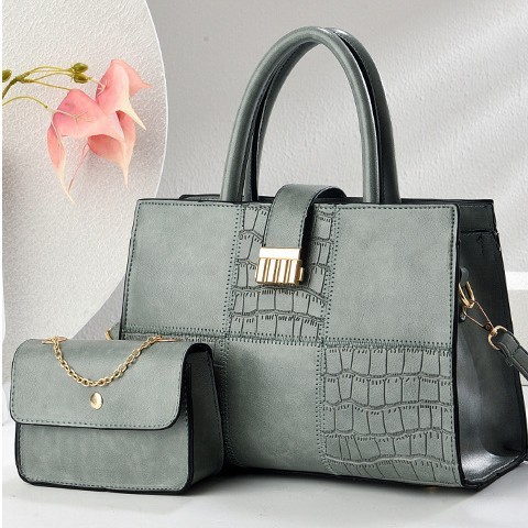 [Venda quente] Bolsa de ombro Bolsa mensageiro Bolsa feminina Bolsa grande feminina Temperamento Bolsa coreana feminina 