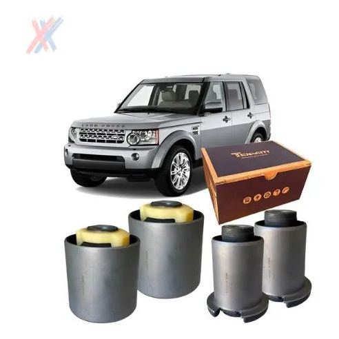 Kit 4 Buchas Bandeja Traseira Land Rover Discovery 3/4 Range