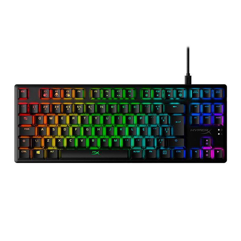 Teclado Mecanico Gamer HyperX Alloy Origins Core RGB, ABNT2 Tenkeyless Switch Re