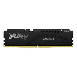 Memória RAM Gamer Para Desktop DDR5, Cap 32GB, 5600MHz, Kingston FURY BEAST, Com Dissipador, CL40, Preto, KF556C40BB2-32