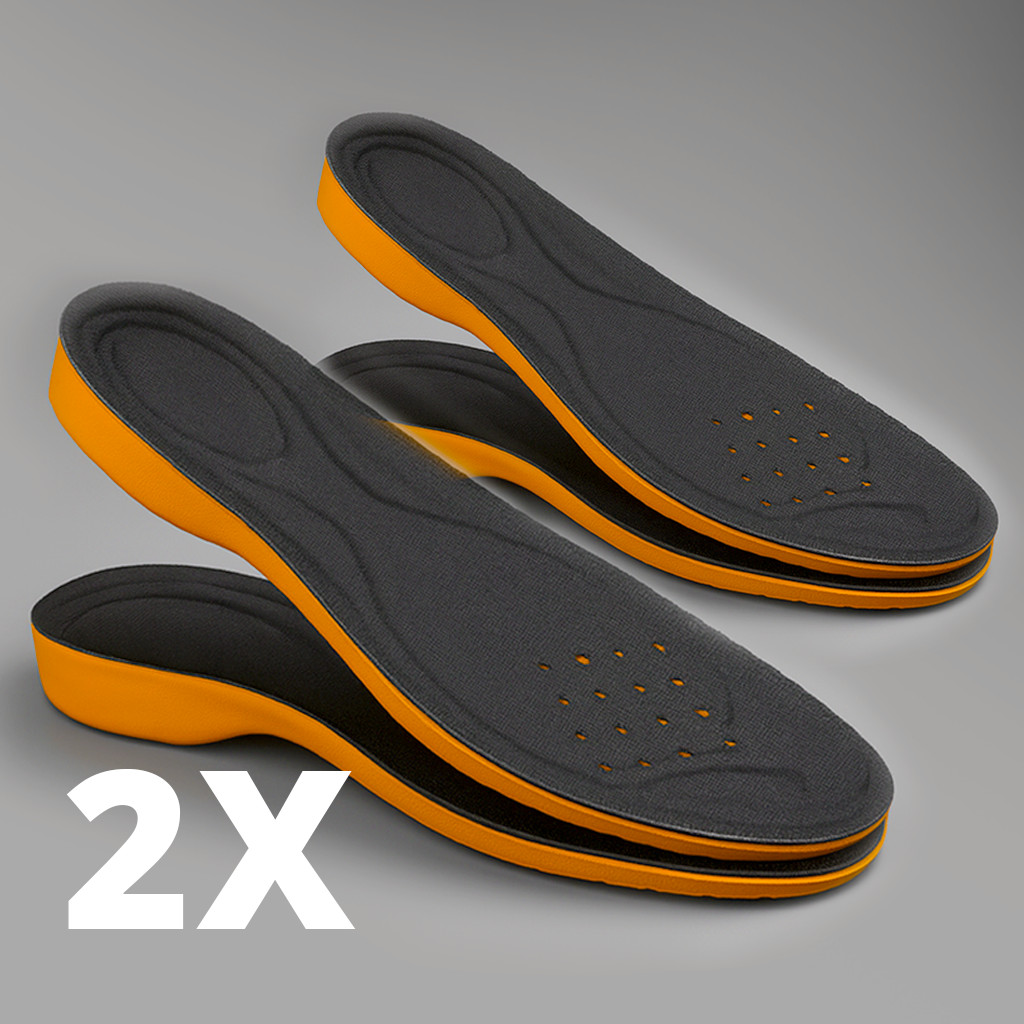 Kit 2 Pares Palmilha Gel Macia Ortopédica Ideal Para Botas Botina Anti Impacto Anatômica Confortável em Oferta na Shopee