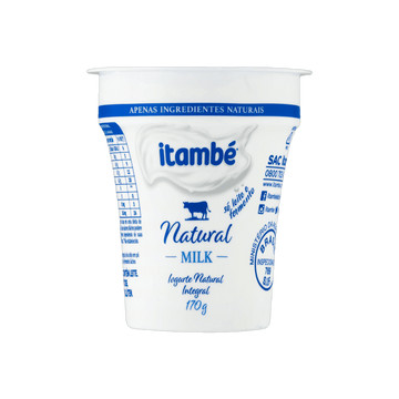 Iogurte Natural Milk Integral Itambé
